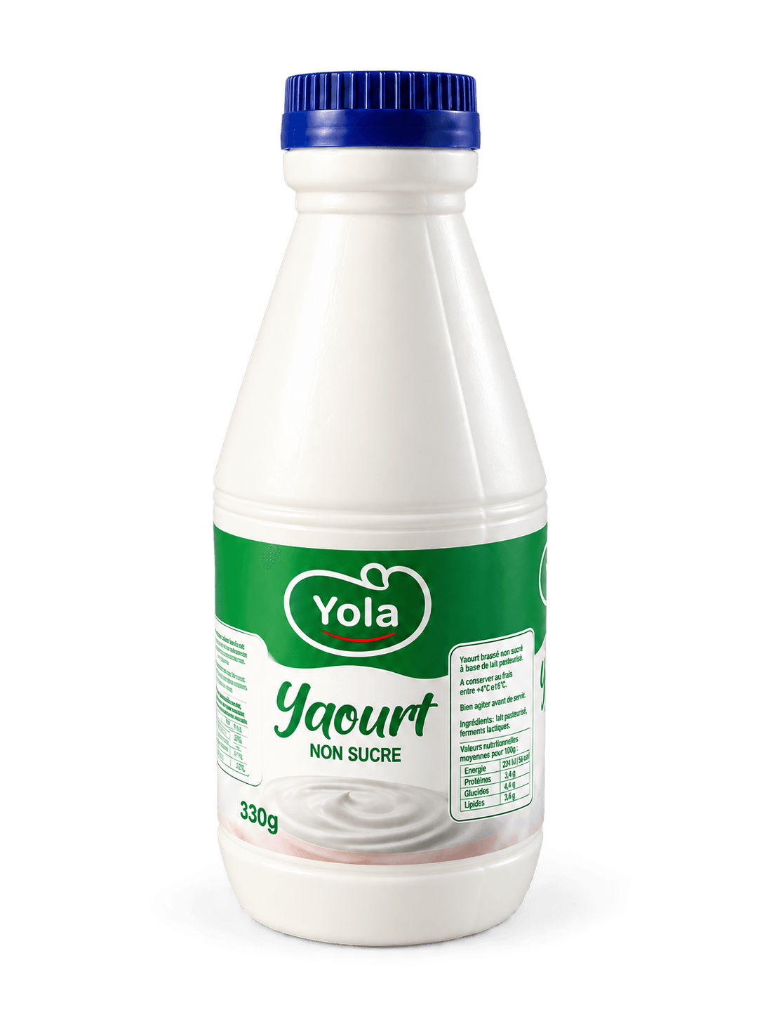 Drinkable yogurt · Unsweetened · 330 g